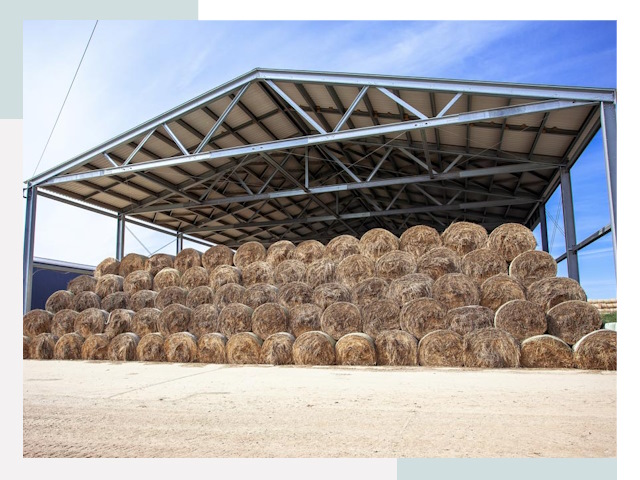 Строительство сенохранилищ в Серов от 612 руб.