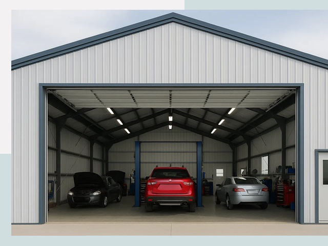 Ангары из сэндвич панелей от 612 руб. в Серов