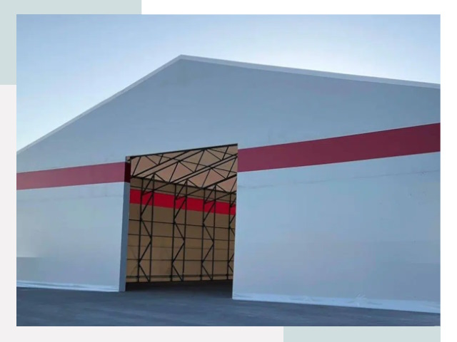 Быстровозводимые ангары в Серове