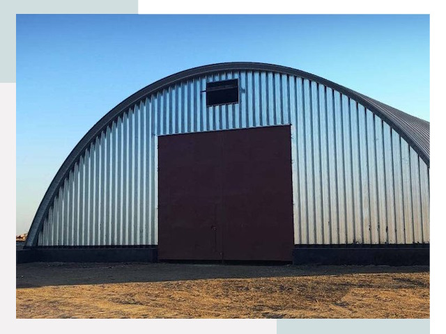Арочные ангары в Серове