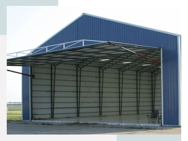 Прямо стенные ангары в Серове