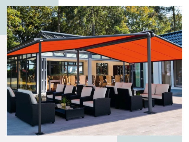 Навесы для кафе и ресторанов в Серове