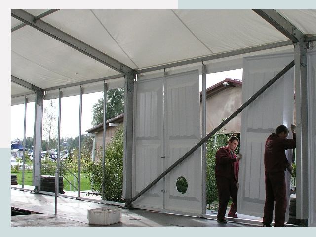 Быстро сборные шатры в Серов от 612 руб. за м²