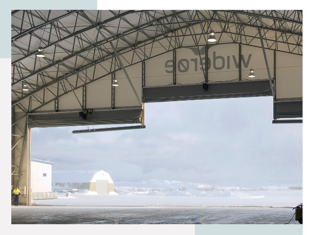 Ворота для ангаров в Серове