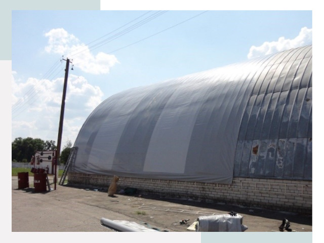 Ремонт ангаров в Серове