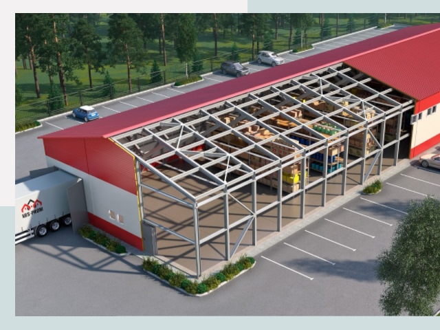 Проектирование ангаров в Серове от 612 руб.